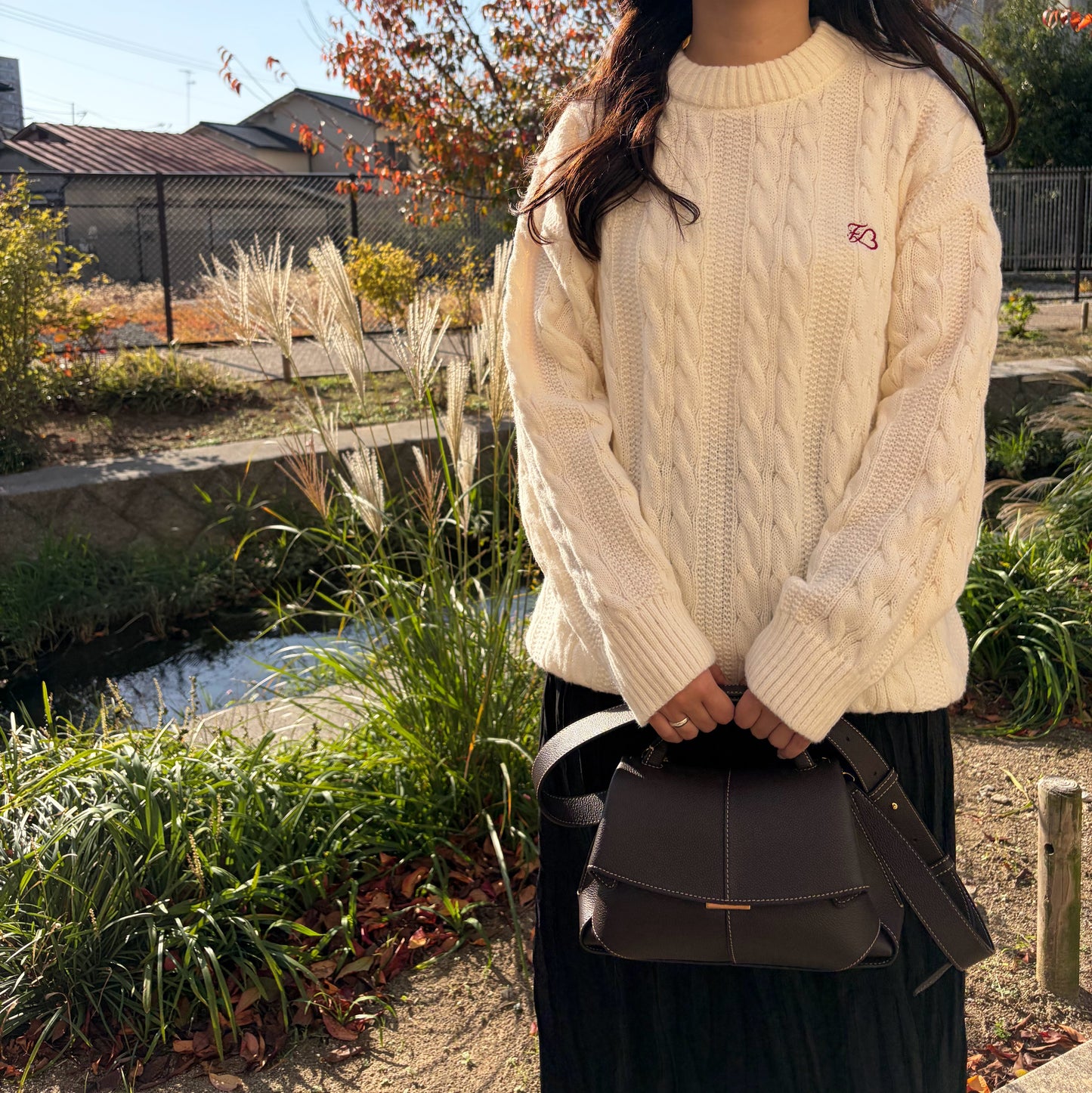 ケーブルニット