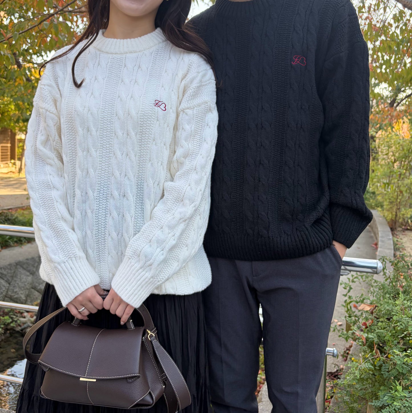 ケーブルニット