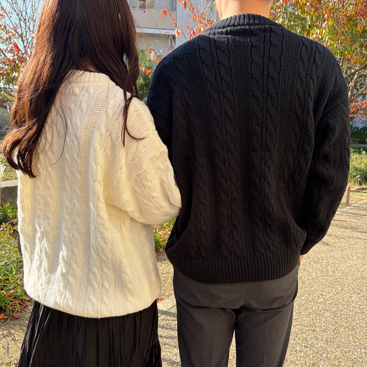 ケーブルニット